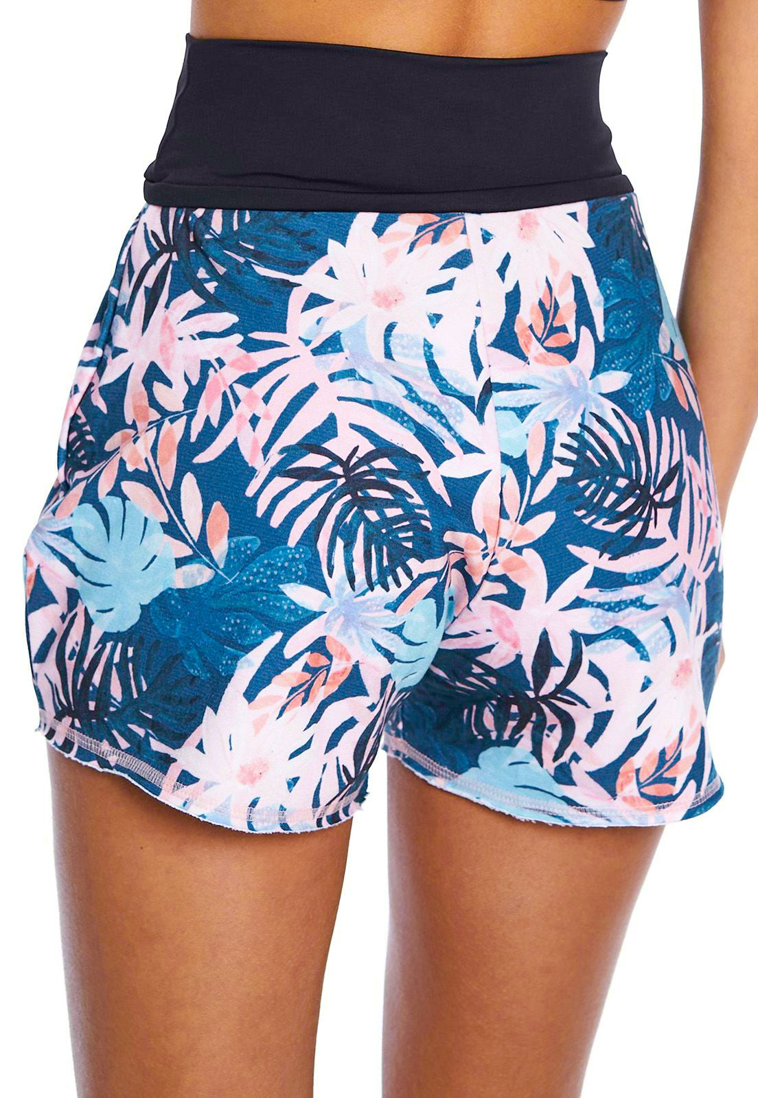 Shorts Molecotton Estampado Tropical