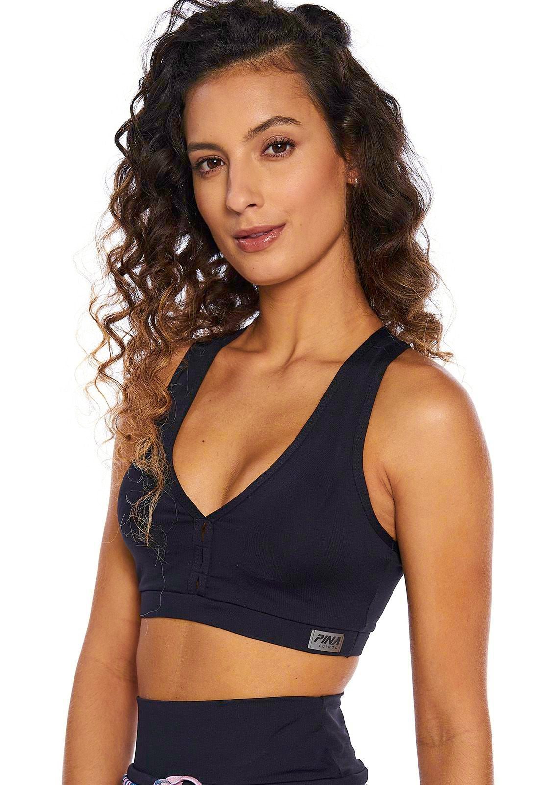 Top Nadador Basic Preto