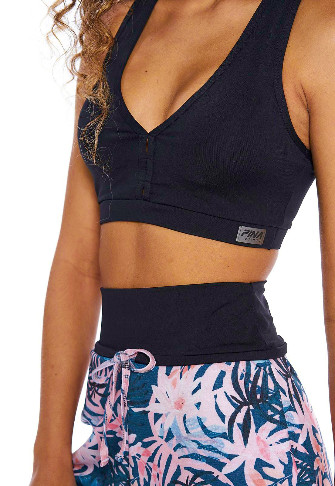 Top Nadador Basic Preto