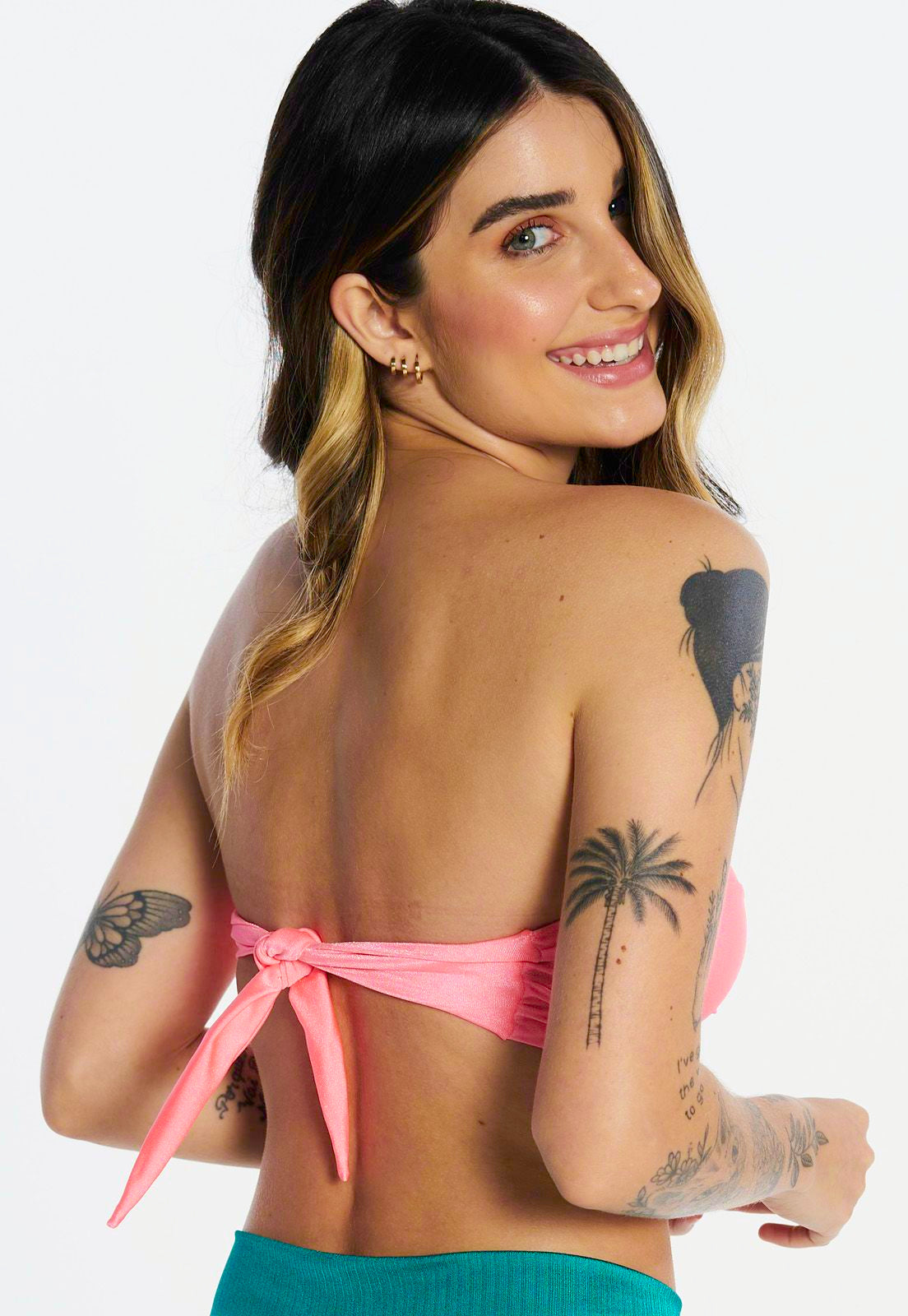 Top Tomara que Caia Coral Candy