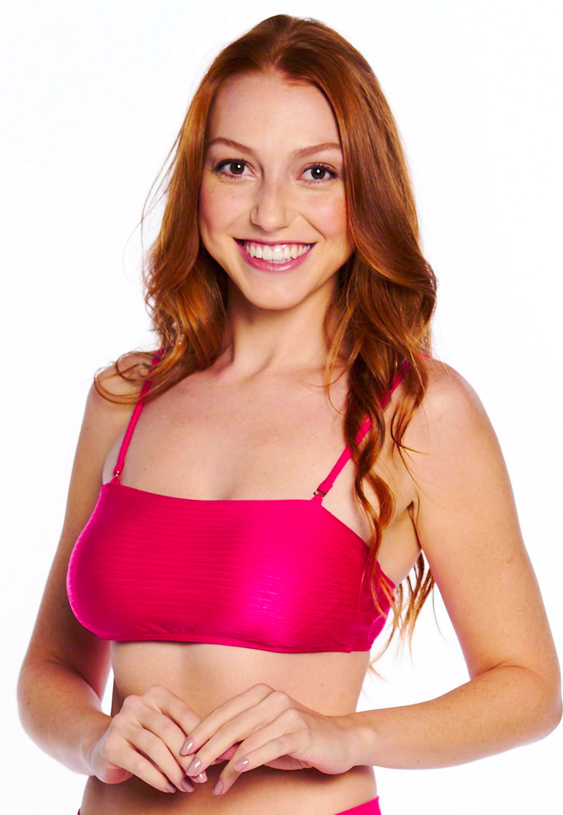 Top Faixa Magenta